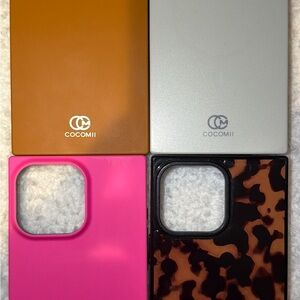 Case’s each sold individually- white, Pink, tortoise , burnt orange available.